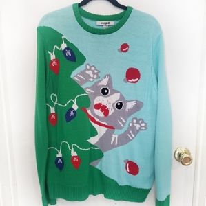 Cat Ugly Christmas Sweater